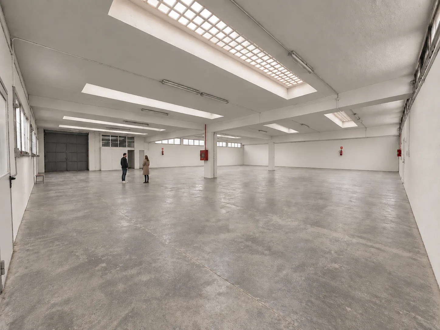 Nave industrial 636 m² en Madrid · una planta · patio privado